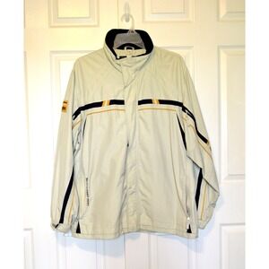 Vtg Point Zero Coat Men's L‎ Front Zip Time Travel Return To The Unknown Mission